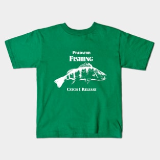 Predator fishing "Catch and Release" Kids T-Shirt